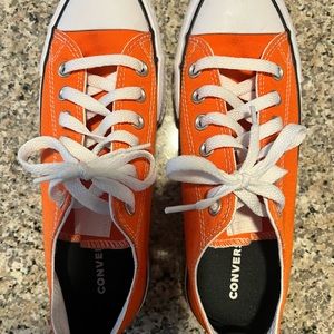 Orange Platform Converse